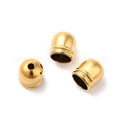 Rack Plating Brass Cord Ends&nbsp;KK-Q772-27G