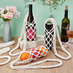 6Pcs Polycotton Cord Knitting Wine Storage Bags&nbsp;AJEW-WA0003-39