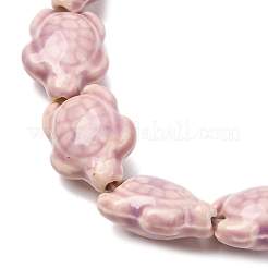 Handmade Porcelain Beads Strands&nbsp;LAMP-G140-02M