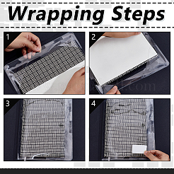 Rectangle A5 PVC Book Covers&nbsp;OFST-WH0050-012