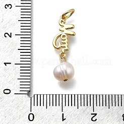 Brass Pendants&nbsp;KK-B132-06G