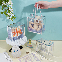 Foldable Hot Stamping Transparent PVC Packaging Boxes&nbsp;CON-WH0123-24B-01