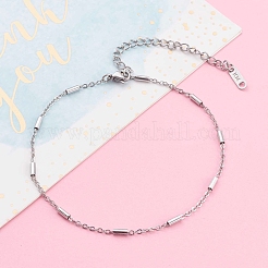 Tarnish Resistant 304 Stainless Steel Cable Chains Anklets&nbsp;AJEW-AN00392-01