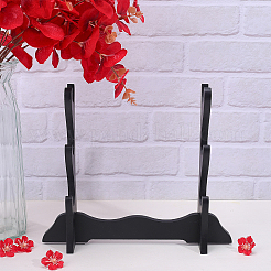 2-Tier MDF Board Sword Display Rack&nbsp;ODIS-WH0043-257B