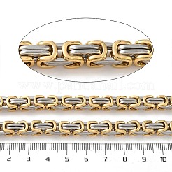 201 Stainless Steel Byzantine Chains&nbsp;SA-CBA46AF-02D-PG
