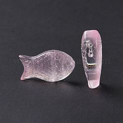 Transparent Spray Painted Glass Beads&nbsp;X1-GLAA-I050-10J