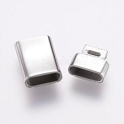 Tarnish Resistant 304 Stainless Steel Bayonet Clasps&nbsp;STAS-F122-35P