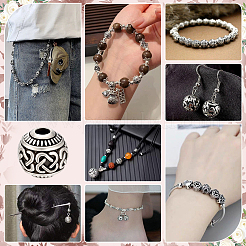 Tibetan Style Alloy Beads&nbsp;FIND-PH0060-12B
