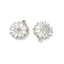 304 Stainless Steel Rhinestone Pendants&nbsp;STAS-L308-07P