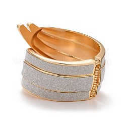 Sparkling Wing Wrap Cuff Bangle&nbsp;BJEW-K223-06KCG-02