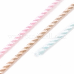 5 Rolls 12-Ply Segment Dyed Polyester Cords&nbsp;WCOR-P001-01B-04