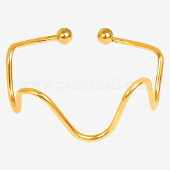 European and American Style 304 Stainless Steel Cuff Bangles&nbsp;DL4487-2