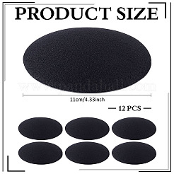 Cloth Round Fascinator Hat Base for Millinery Magic&nbsp;AJEW-WH0270-739B