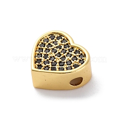 Brass Cubic Zirconia Beads&nbsp;LS-KK-S510-41G-01