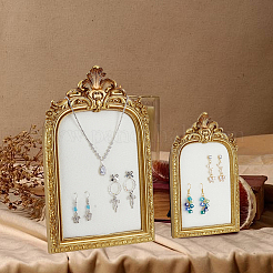 2Pcs 2 Styles TPR Covered with Velvet Necklace Display Photo Frames&nbsp;NDIS-SP0001