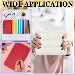 34Pcs 17 Colors A6 Paper Notebook&nbsp;AJEW-GO0004-09