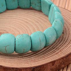 Synthetical Turquoise Bracelet&nbsp;B306-7