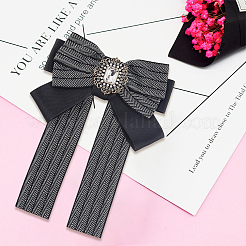 Bowknot Tie Polyester Resin Brooches&nbsp;JEWB-WH20014-05A