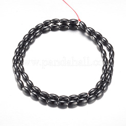 Magnetic Synthetic Hematite Bead Strands&nbsp;G-A164-12A