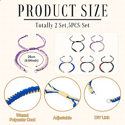 5Pcs Nylon Thread Bracelets Making&nbsp;AJEW-TAC00109