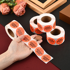 500Pcs Paper Adhesive Label Stickers&nbsp;STIC-WH20010-25B