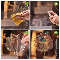PVC Glass Stickers&nbsp;DIY-WH0004-15