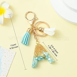 Transparent Epoxy Resin Pendant Keychains&nbsp;KEYC-FS00022-02