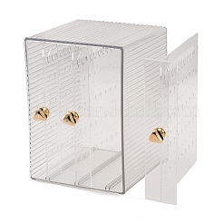 Rectangle Transparent Plastic Earrings Presentation Box&nbsp;ODIS-O002-01B