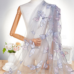 2 Yards Sequin Organza Fabrics&nbsp;DIY-GA0007-73B