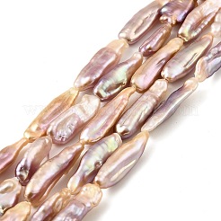 Natural Baroque Keshi Pearl Beads Strands&nbsp;PEAR-B004-04A-02A