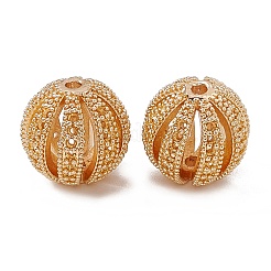 Rack Plating Brass Beads&nbsp;KK-G455-01G