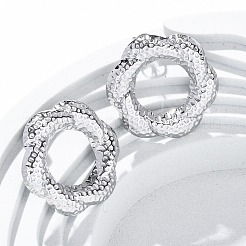 304 Stainless Steel Stud Earrings for Women&nbsp;LS-EJEW-K306-05P