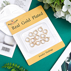 14Pcs Brass Hoop Earrings&nbsp;KK-BBC0014-51