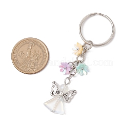 Glass Angel Pendant Keychian&nbsp;KEYC-JKC01106