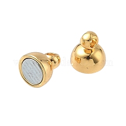 Oval Brass Magnetic Clasps&nbsp;KK-B160-36G