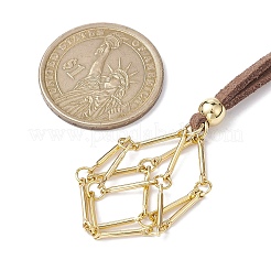 Crystal Holder Cage Necklaces&nbsp;NJEW-JN04586-02