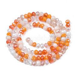 Opaque Glass Beads Strands&nbsp;X-GLAA-T006-07-A07