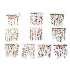 Scrapbooking Waterproof Sticker PET Decorative Stickers&nbsp;DIY-M076-04B