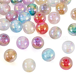 10 Colors Acrylic Imitate Cat Eye Beads&nbsp;FIND-TA0009-23B