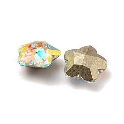 Glass Rhinestone Cabochons&nbsp;RGLA-M017-H01-001ST