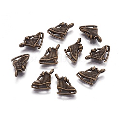 Tibetan Style Alloy Sport Pendants&nbsp;LS-TIBEP-A100859-AB-LF