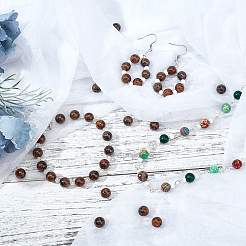 Natural Bronzite Bead Strands&nbsp;G-AR0002-36