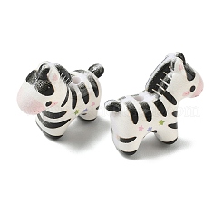 Baking Paint & Printed Opaque Acrylic Beads&nbsp;AC-CBAC788-01A
