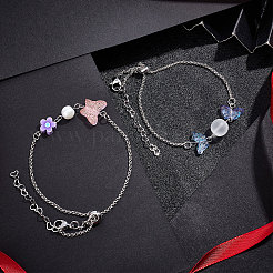 12Pcs 304 Stainless Steel Rolo Chain Slider Bracelet/Bolo Bracelets Making&nbsp;MAK-UN0001-19