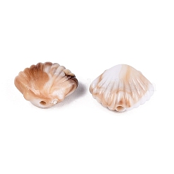 Two Tone Opaque Plastic Beads&nbsp;KY-N025-53