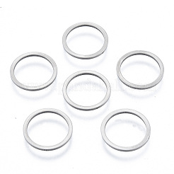 Non-Tarnish 201 Stainless Steel Linking Rings&nbsp;STAS-N090-T04-1
