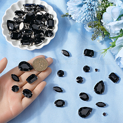 150Pcs 6 Style Sew on Rhinestone&nbsp;RGLA-GF0001-18