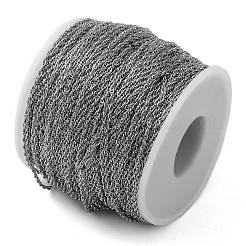 Tarnish Resistant 304 Stainless Steel Rope Chain&nbsp;CHS-C010-01A-P