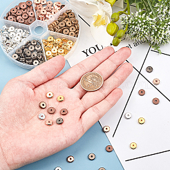 Flat Round Brass Spacer Beads&nbsp;KK-PH0036-59