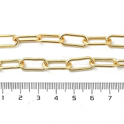 Brass Paperclip Chain Necklaces&nbsp;NJEW-A042-14G